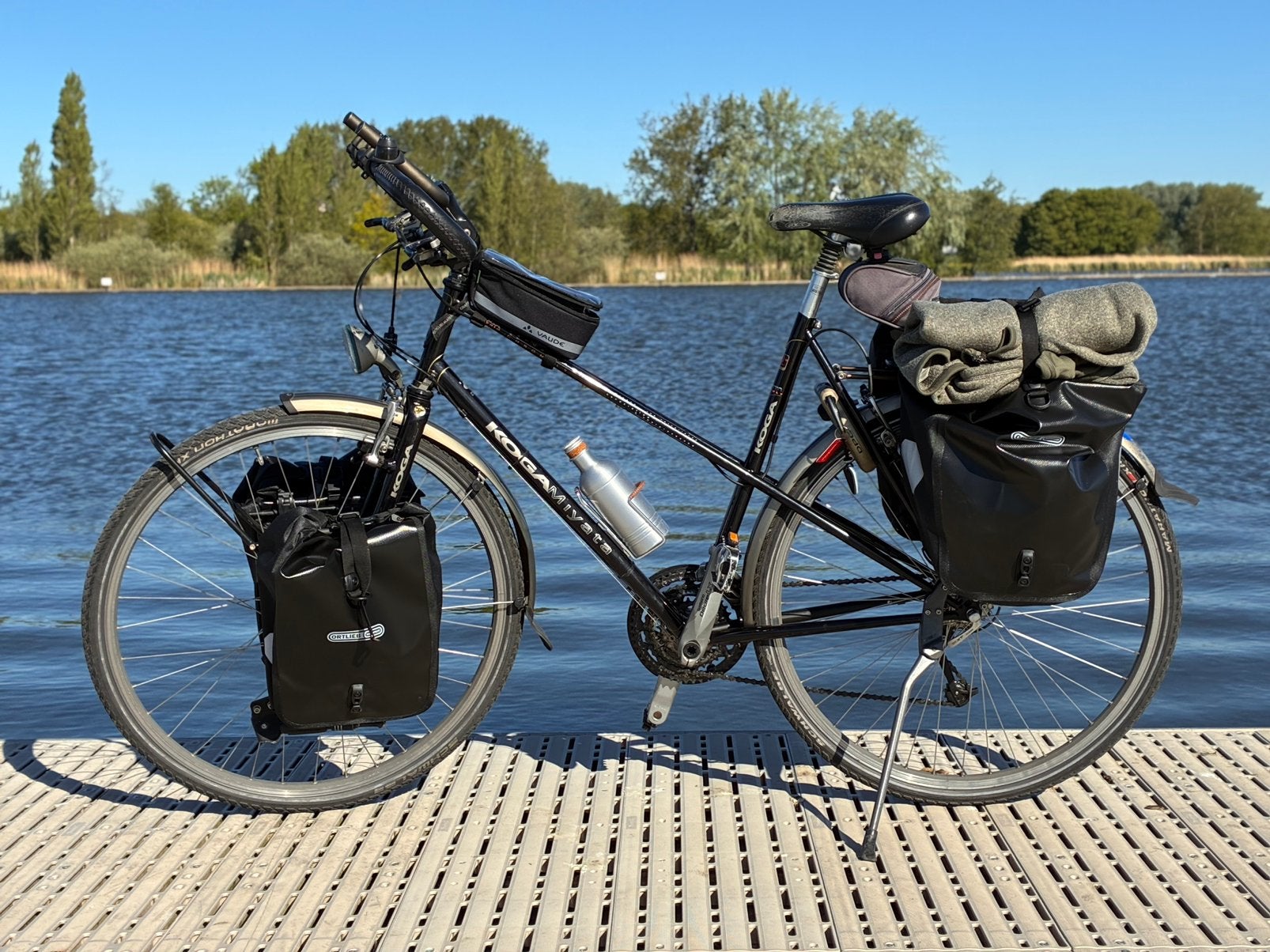 Koga miyata randonneur reisfiets topstaat compleet!, Fietsen en Brommers, Ophalen, 53 tot 56 cm, Velgrem, Zo goed als nieuw