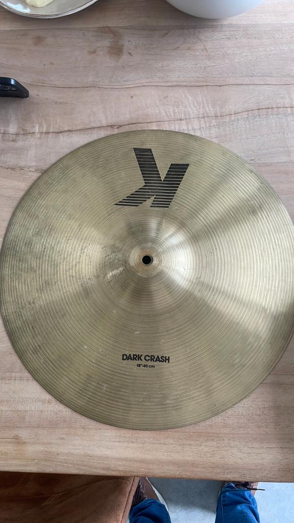 Zildjian K 18” Dark Crash, Ophalen, Gebruikt, Overige soorten