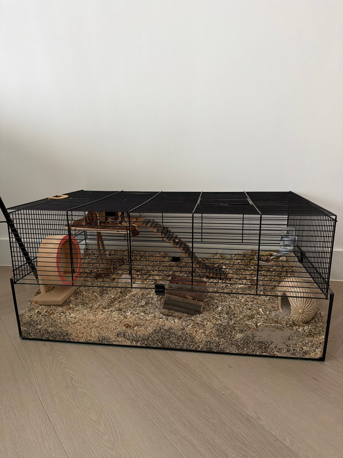 Hamsterkooi, Dieren en Toebehoren, Kooi, Zo goed als nieuw, Hamster, 75 tot 110 cm