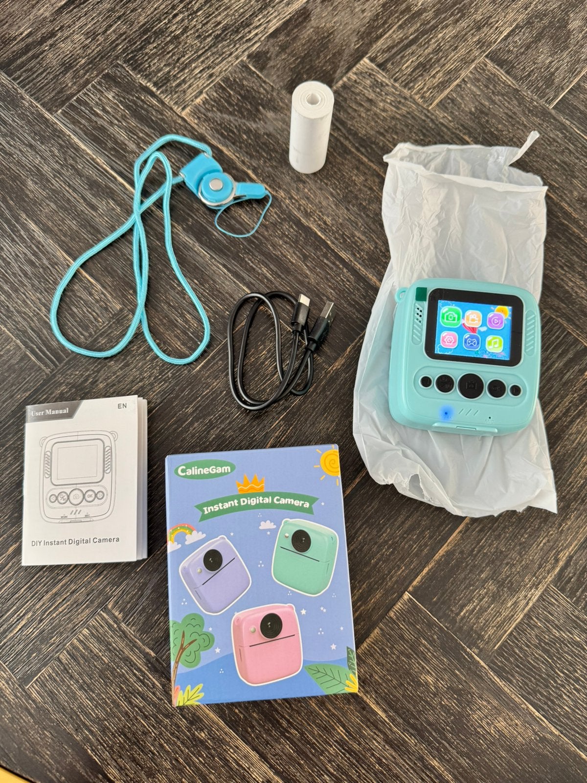 Instant digital camera, calinegam, Ophalen, Zo goed als nieuw, Polaroid, Overige Merken