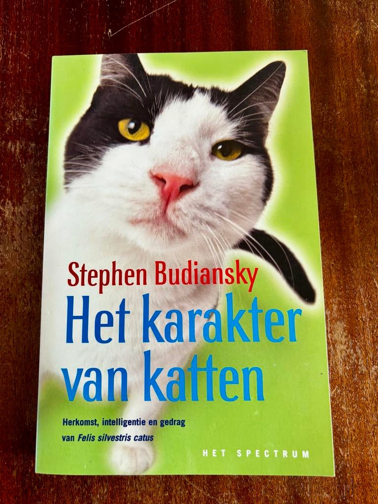 Het karakter van katten - Stephen Budiansky, Ophalen of Verzenden, Gelezen, Katten