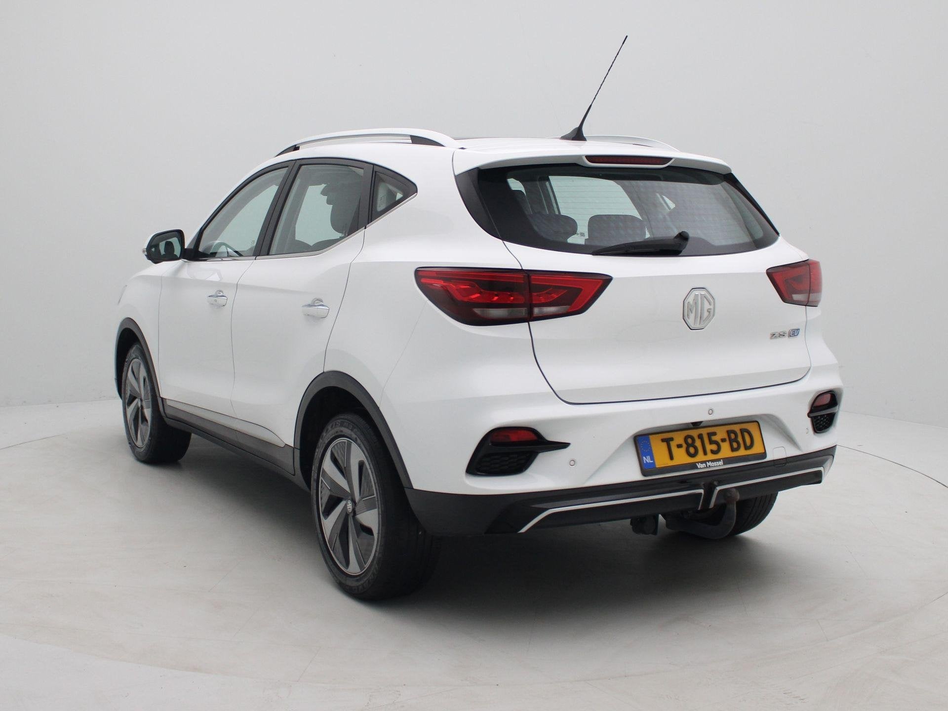 MG ZS EV Long Range Luxury 70 kWh | Apple Carplay/Android Au, Auto's, 12 maanden, Gebruikt, ZS, Wit