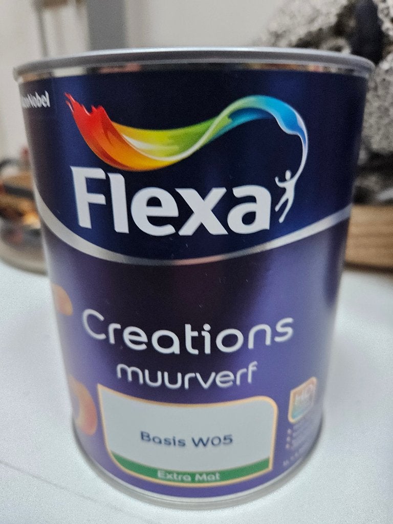 Flexa - Creations Muurverf Mat - Vleugje Pinksterbloem - 1 L, Ophalen, Overige kleuren, Nieuw, Verf