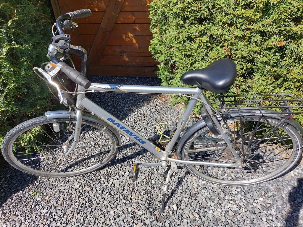 SOLIDE BATAVUS SHIMANO 28i/59 TOERFIETS 21 versnellingen, Ophalen, Gebruikt, Velgrem, Versnellingen