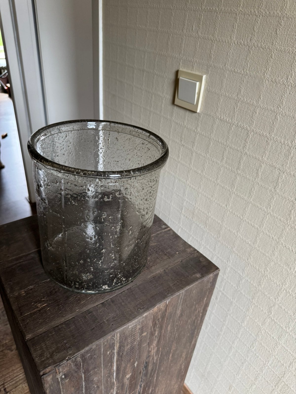 Aura peeperkorn bubbel stolp, Huis en Inrichting, Woonaccessoires | Stolpen, Glas, Ophalen of Verzenden, Nieuw