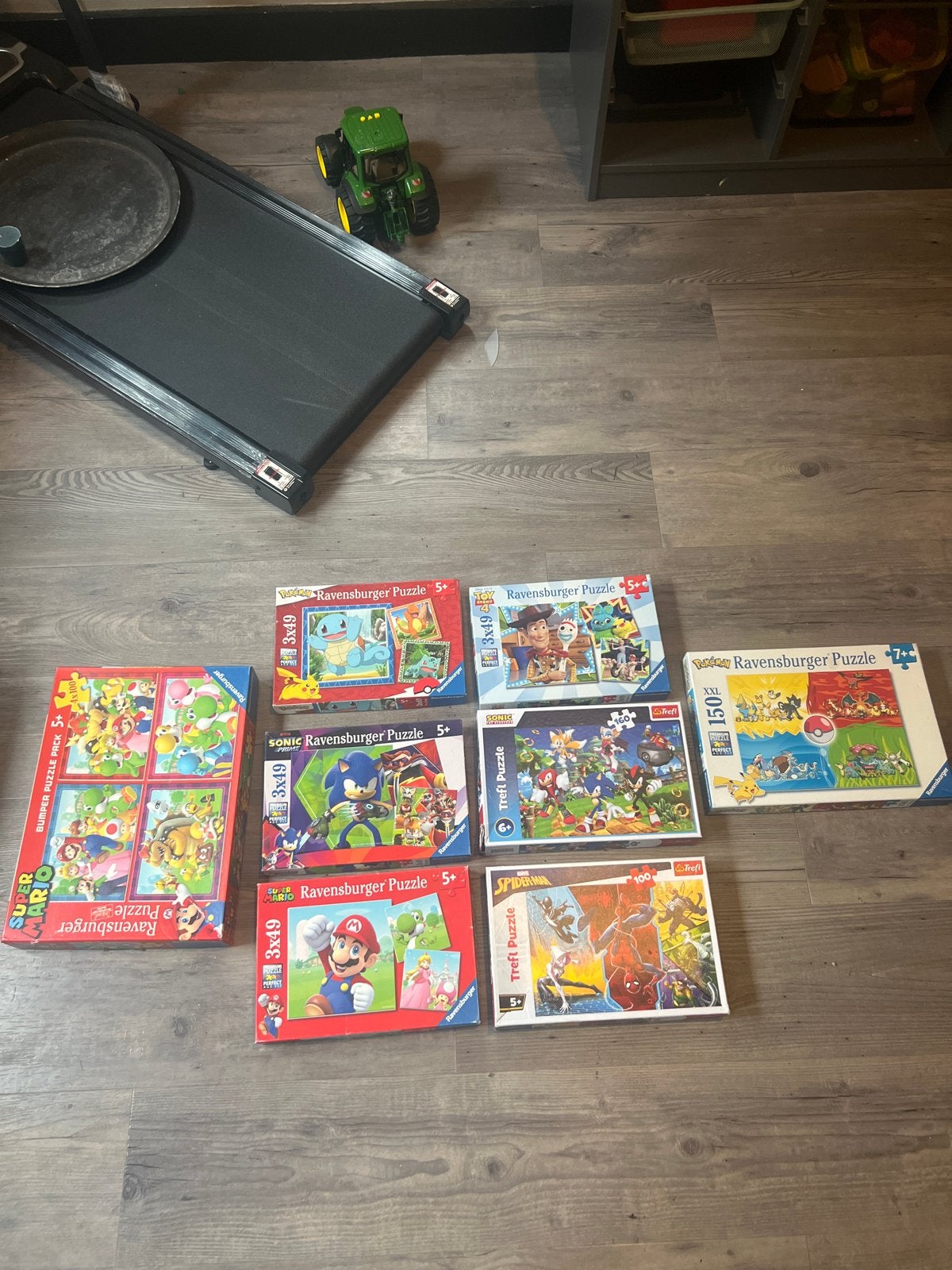 Diverse Ravensburger en Trefl Puzzels (5+ en 7+ jaar), Ophalen of Verzenden, Meer dan 50 stukjes, Gebruikt, 6 jaar of ouder