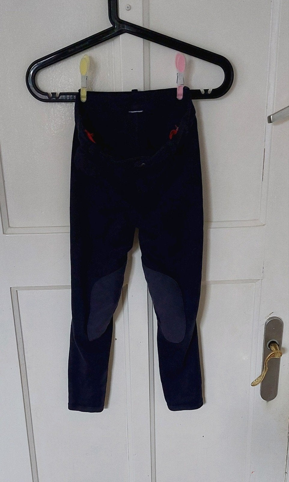 Paardrij broek donkerblauw maat 134-140, Ophalen of Verzenden