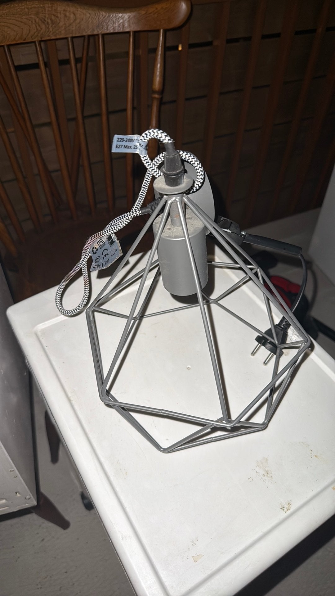 Lamp, Ophalen, Zo goed als nieuw, Minder dan 1 meter, Parasolvoet
