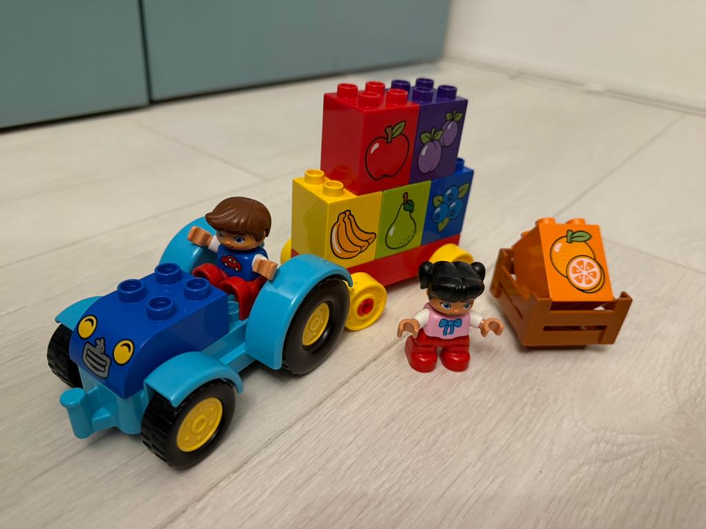Lego Duplo 10615 mijn eerste tractor, Ophalen of Verzenden, Zo goed als nieuw, Duplo