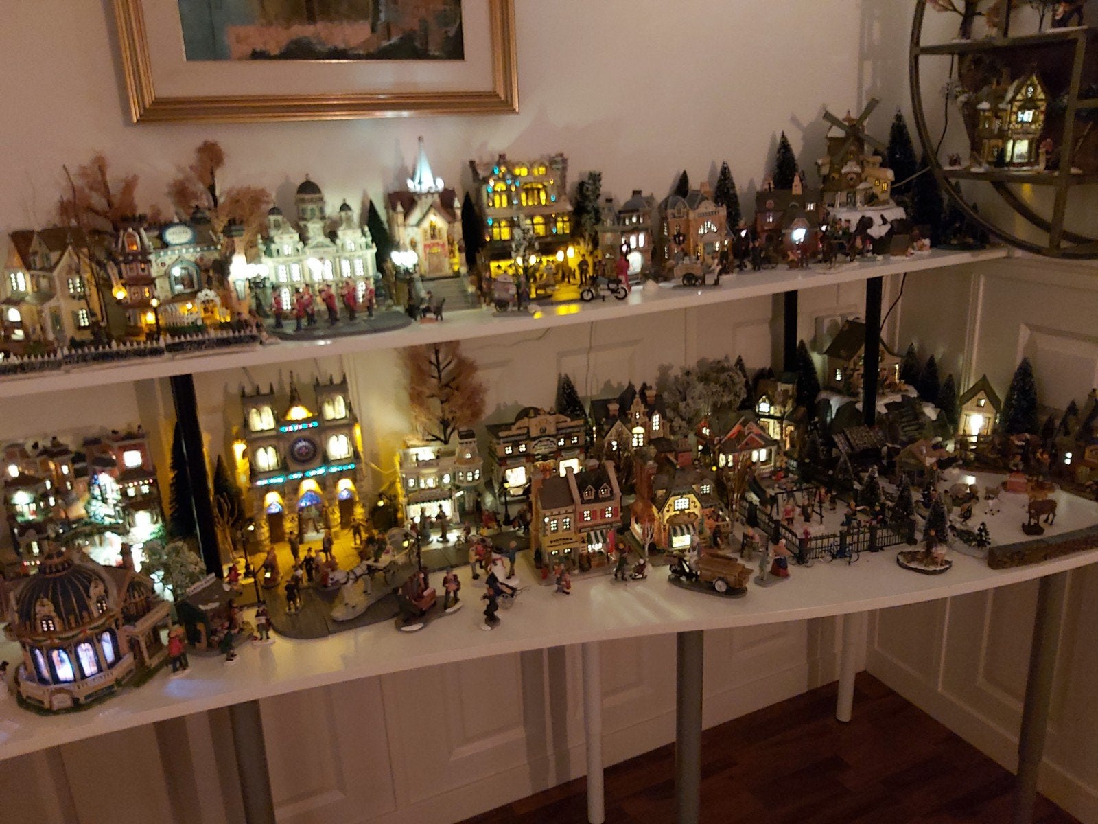 Kerstdorp Lemax, Ophalen