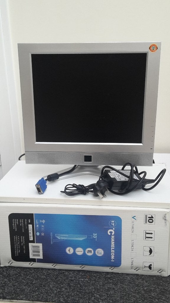 LCD Monitor, Chameleon L-171 L7AK2A, 17 inch, Ophalen, Overige typen, VGA, Overige resoluties