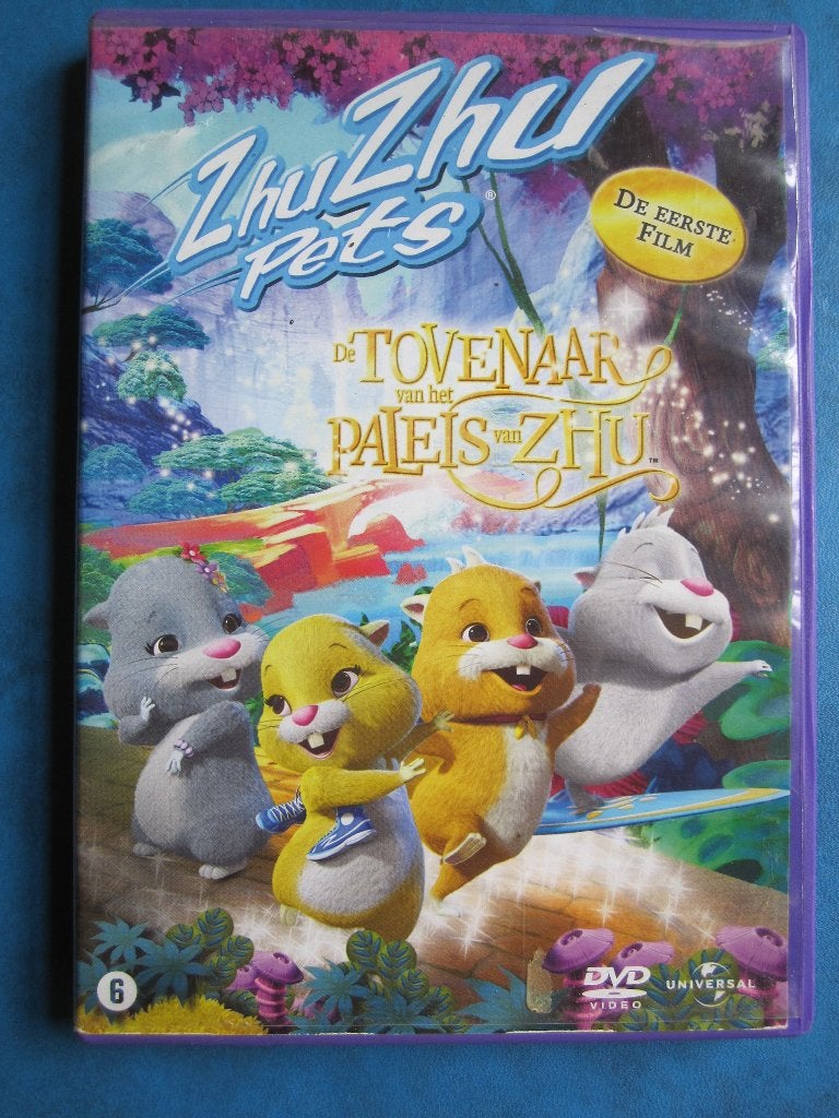 Zhu Zhu Pets - De tovenaar van het paleis van Zhu, Animatie, Amerikaans, Nederlands, Ophalen of Verzenden