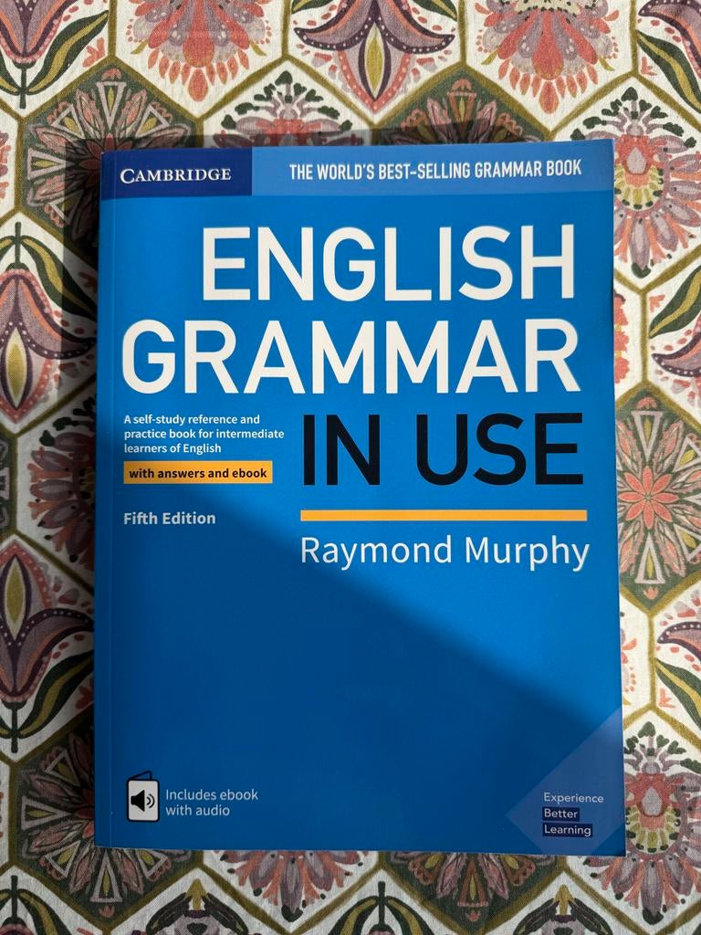 English Grammar in Use - Raymond Murphy (5e editie), Ophalen of Verzenden, Zo goed als nieuw, Non-fictie