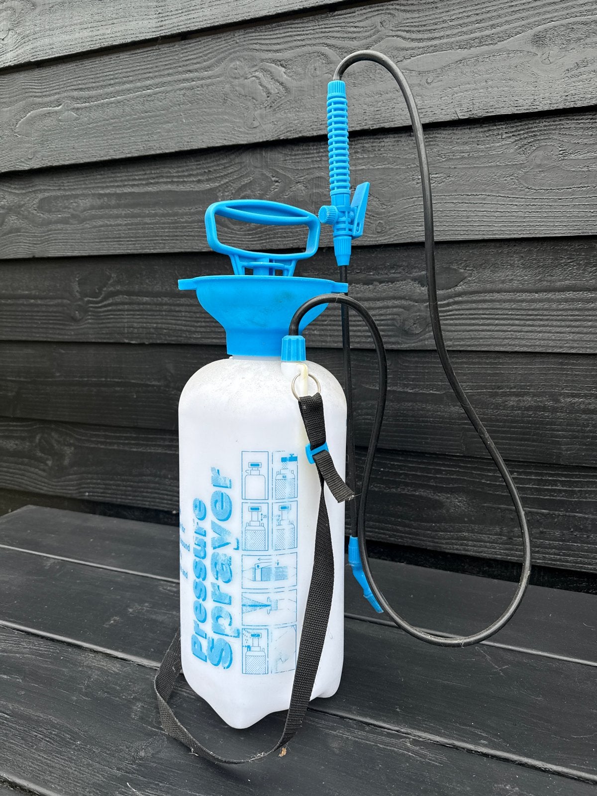 7 liter drukspuit voor tuinreiniging en onkruidbestrijding, Ophalen, Gebruikt, Overige typen