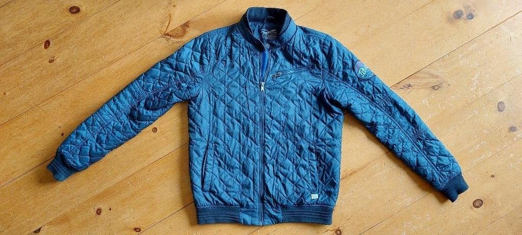 Blauwe Petrol industries jas maat 176, Kinderen en Baby's, Kinderkleding | Maat 176, Gebruikt, Petrol Industries, Ophalen of Verzenden