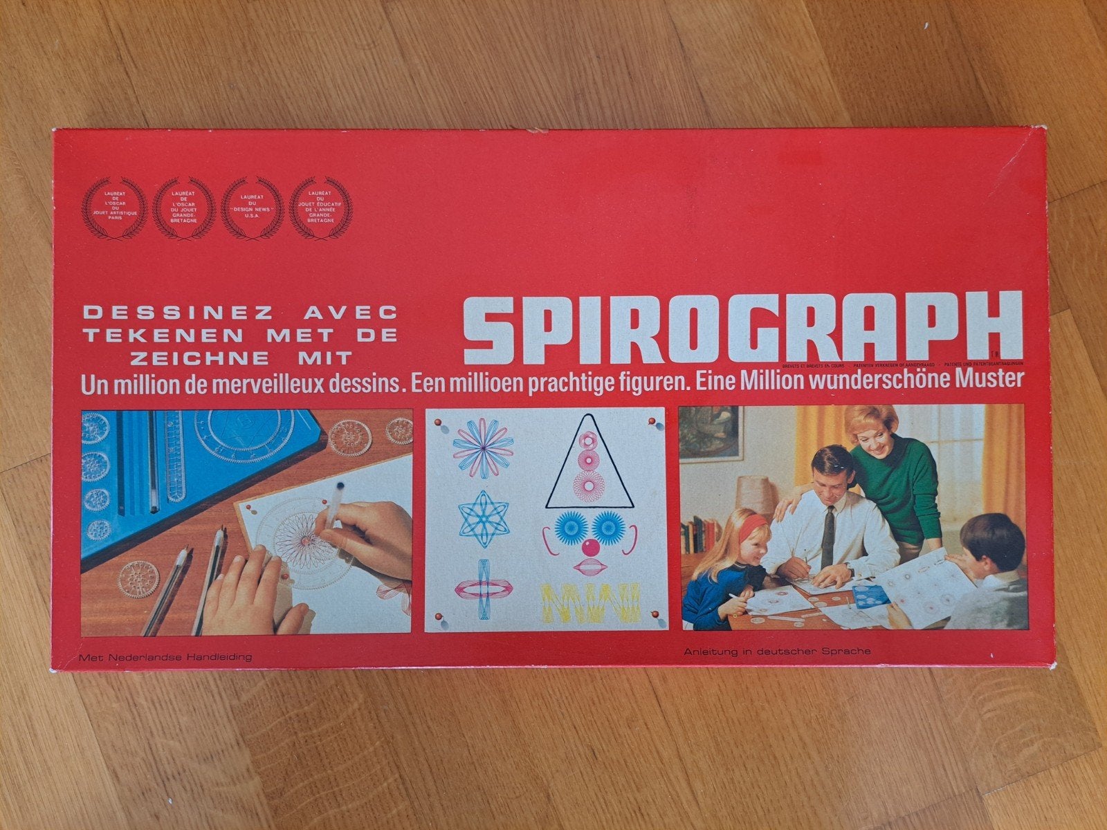 Vintage Spirograph Tekenset - Meccano - compleet, Ophalen