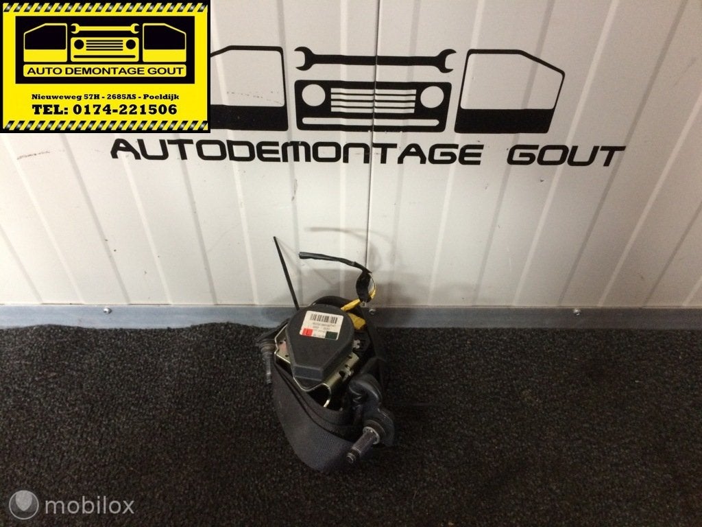 Fiat Grande Punto ('05-'11)Veiligheidsgordel Spanner Rechts, Auto-onderdelen, Interieur en Bekleding, Gebruikt, Fiat, Ophalen of Verzenden