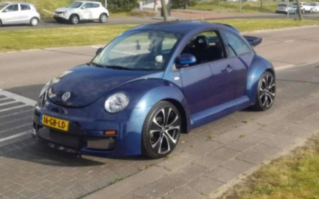 Volkswagen Beetle (Kever) 2.0 85KW Blauw, Auto's, Volkswagen, Voorwielaandrijving, 1203 kg, Beetle (Kever), 4 cilinders