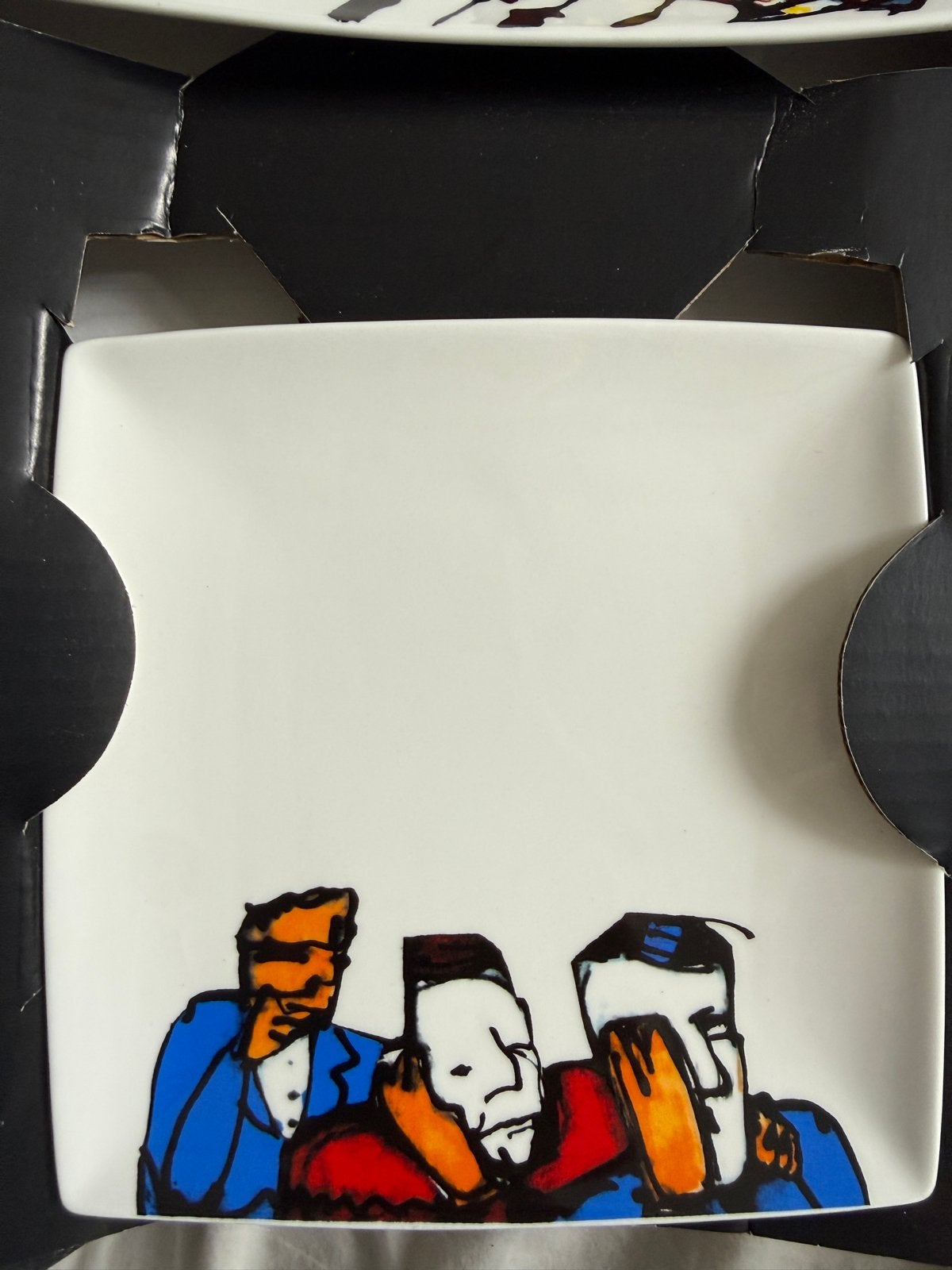 Herman Brood Servies Set van 5 (2003), Huis en Inrichting, Keuken | Servies, Ophalen, Gebruikt, Overige merken, Keramiek