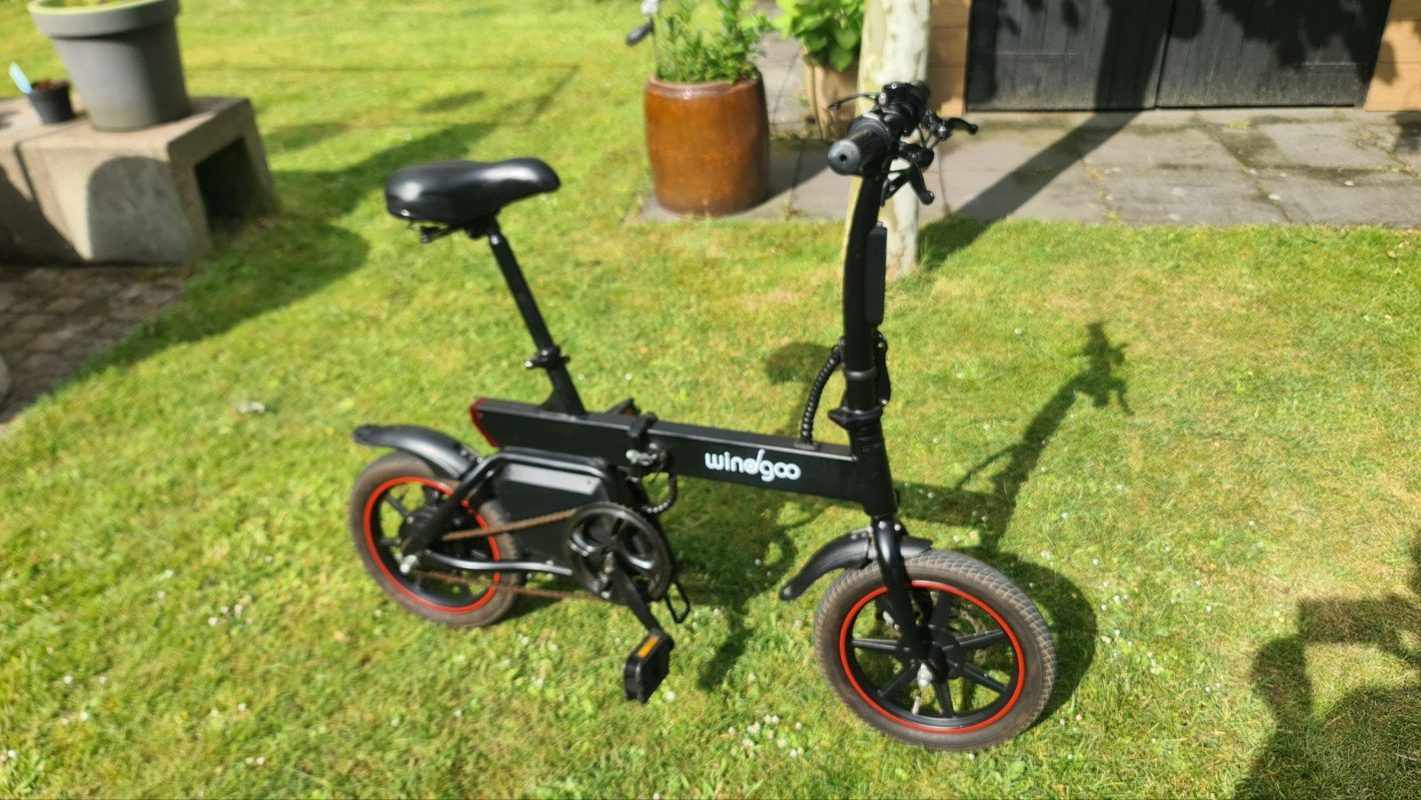 Windgoo B20 opvouwbare elektrische fiets, Minder dan 30 km per accu, Zo goed als nieuw, Minder dan 47 cm, Ophalen