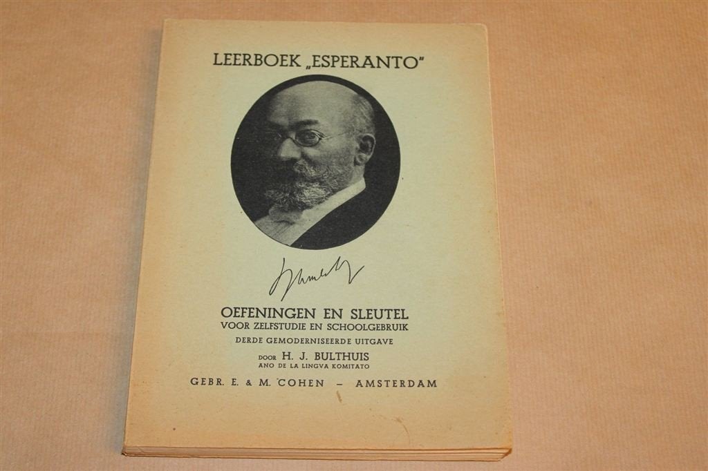 Leerboek Esperanto — Oefeningen en Sleutel, Zelfstudie 1938, Boeken, Ophalen of Verzenden, Gelezen
