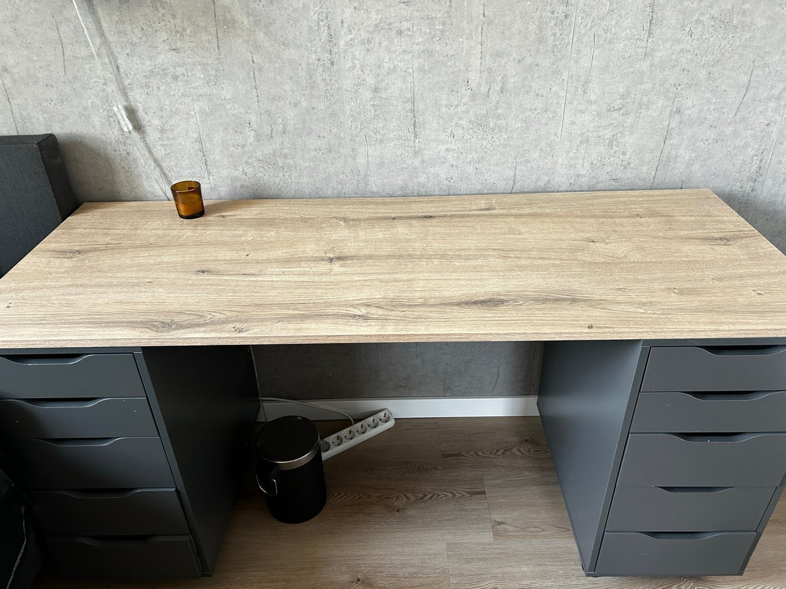 IKEA bureaublad 160x60 cm - Zo goed als nieuw, Ophalen, Overige typen, Spaanplaat of MDF, Bruin