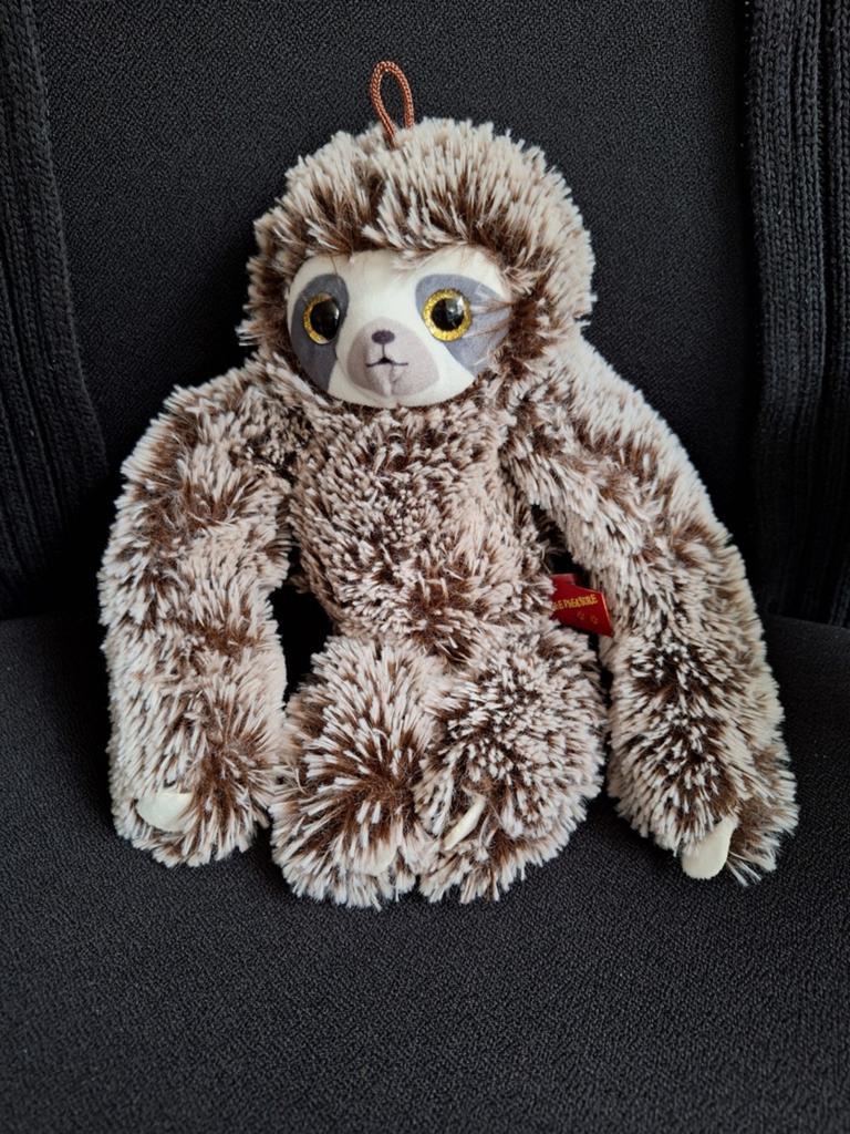 Bruin witte luiaard knuffel, Overige merken, Overige karakters, Overige typen, Onbekend