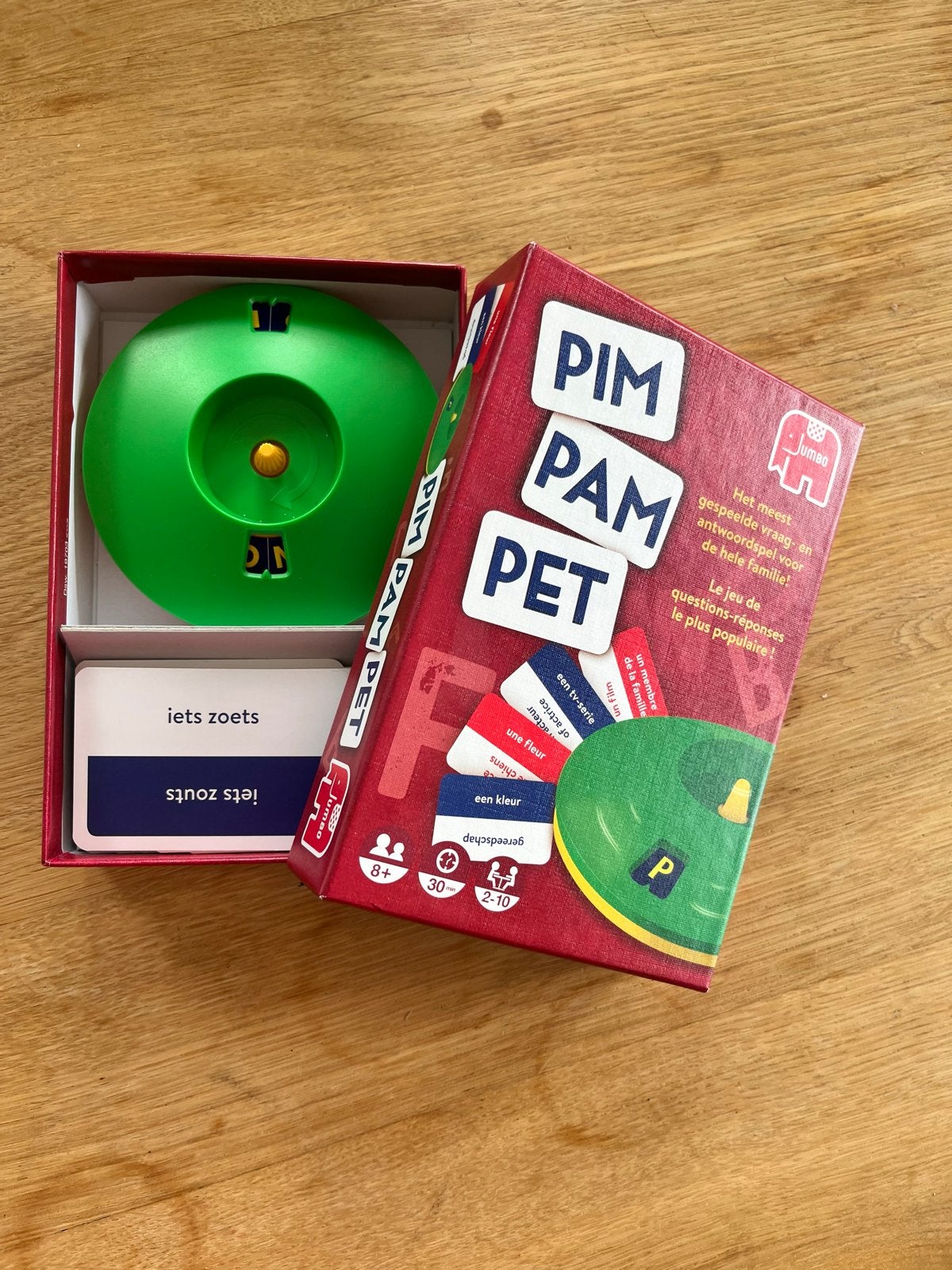 Pim Pam Pet spel, Hobby en Vrije tijd, Gezelschapsspellen | Bordspellen, Drie of vier spelers, Ophalen of Verzenden, Gebruikt