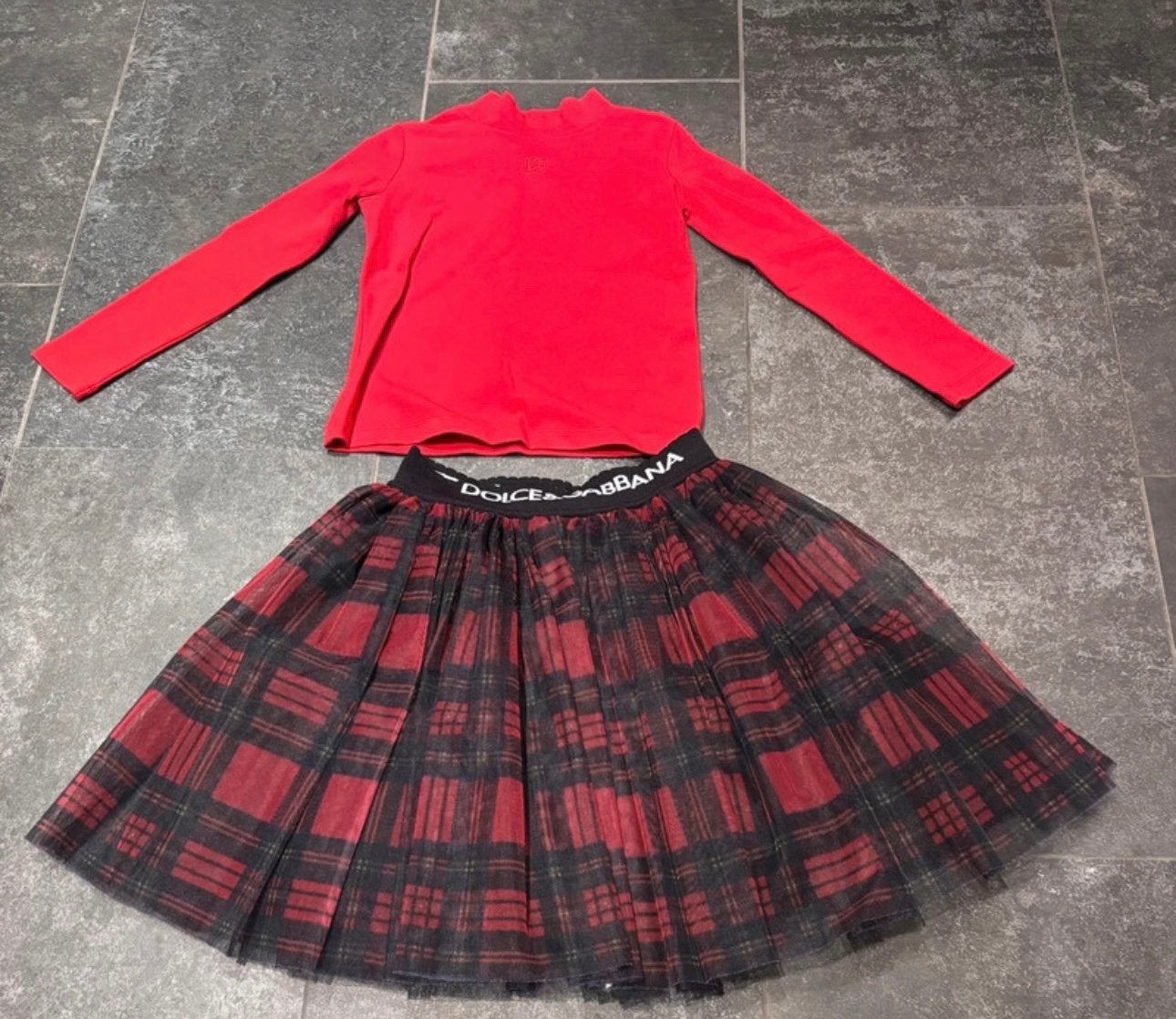 Dolce&Gabbana setje maat 116, Meisje, T, T, Ophalen of Verzenden