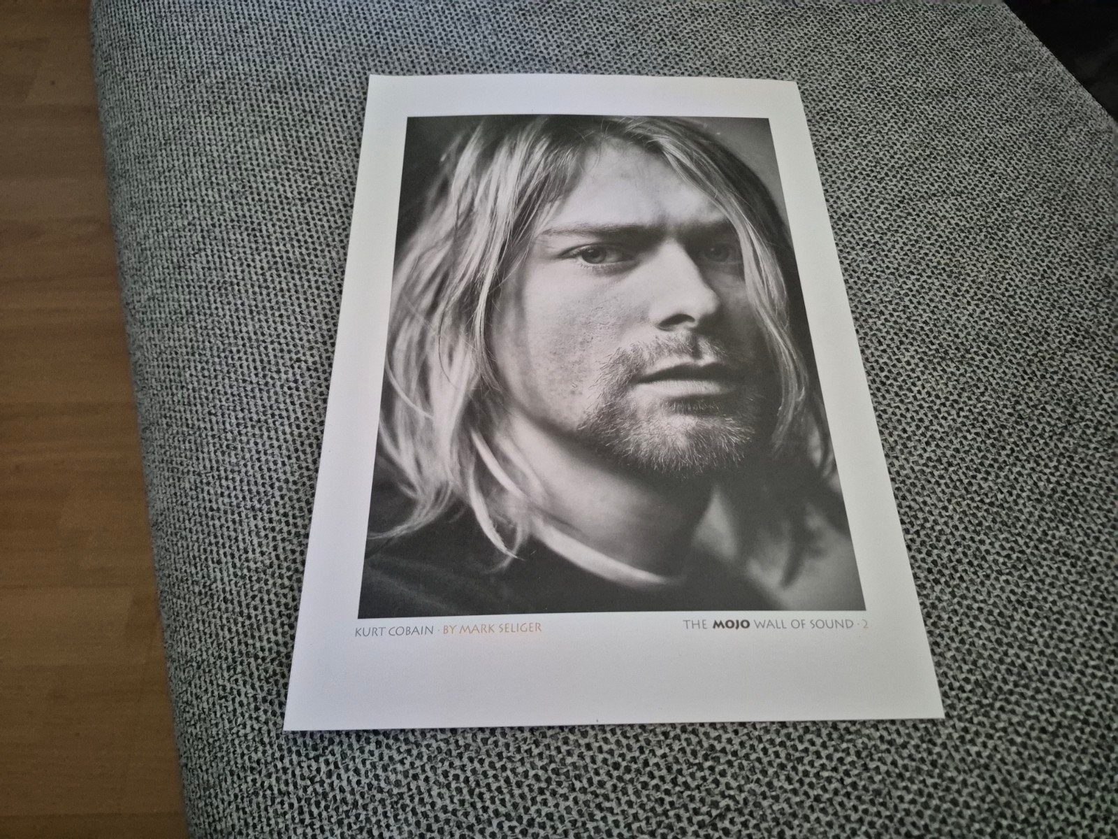 Kurt Cobain Officiële MOJO Foto, Ophalen of Verzenden, Nieuw