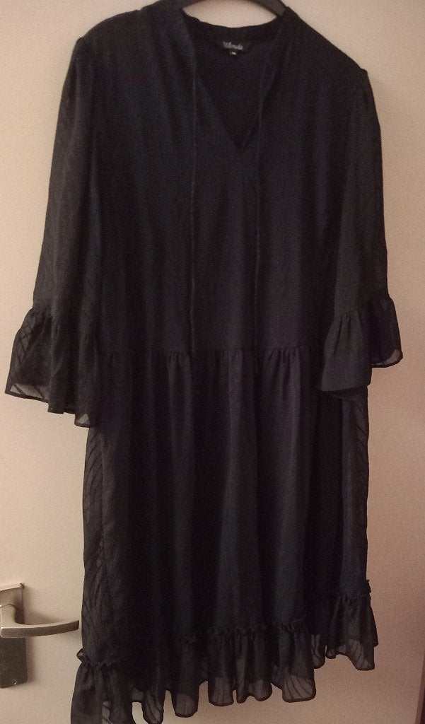 tuniek grote maat XL   zwart  feestelijk of casual, Kleding | Dames, Nieuw, Ophalen of Verzenden, MS Mode, Blouse of Tuniek