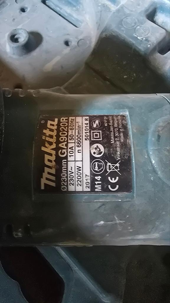 Makita GA9020R Haakse Slijper 230mm 2200W met Koffer, Ophalen of Verzenden