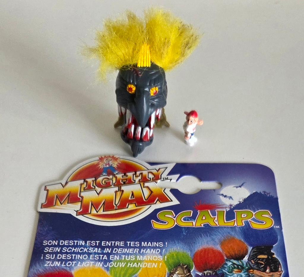 Mighty Max Dread Heads "Hemlock" Actiefiguur 1993 Bluebird, Ophalen of Verzenden, Gebruikt