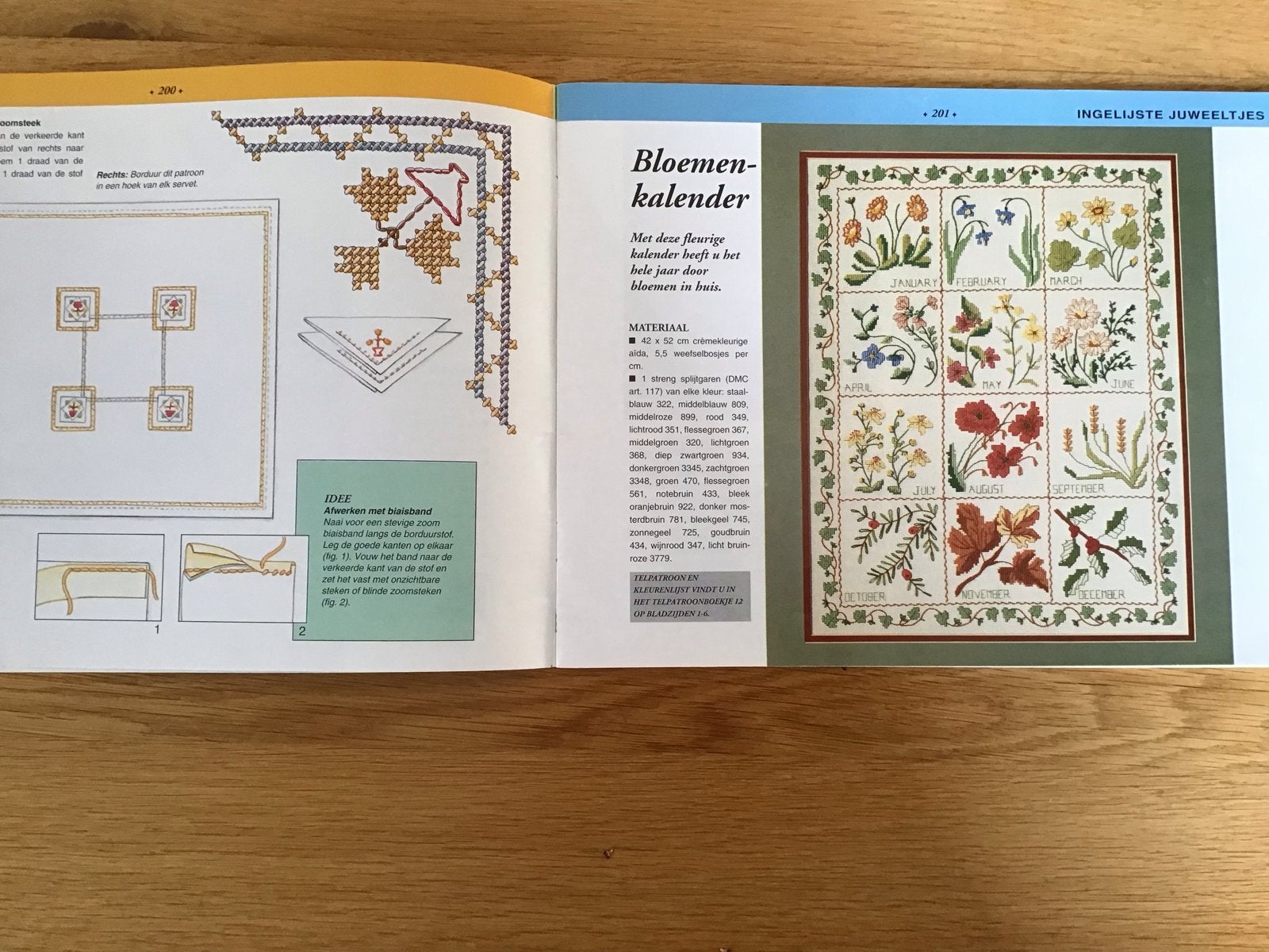 Creatief met Kruissteek - Borduurpatronen Boekje 12, Ophalen of Verzenden, Gebruikt, Handborduren, Patroon