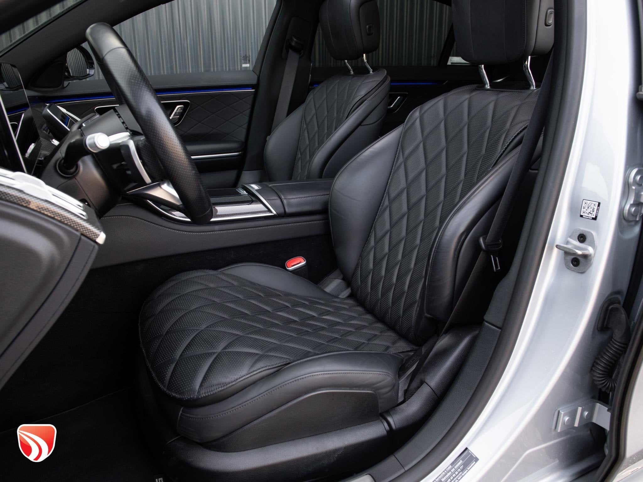 Mercedes S-klasse 580e Lang AMG Line | Night | Achterasbestu, Dealer onderhouden, Achterwielaandrijving, Gebruikt, Bedrijf