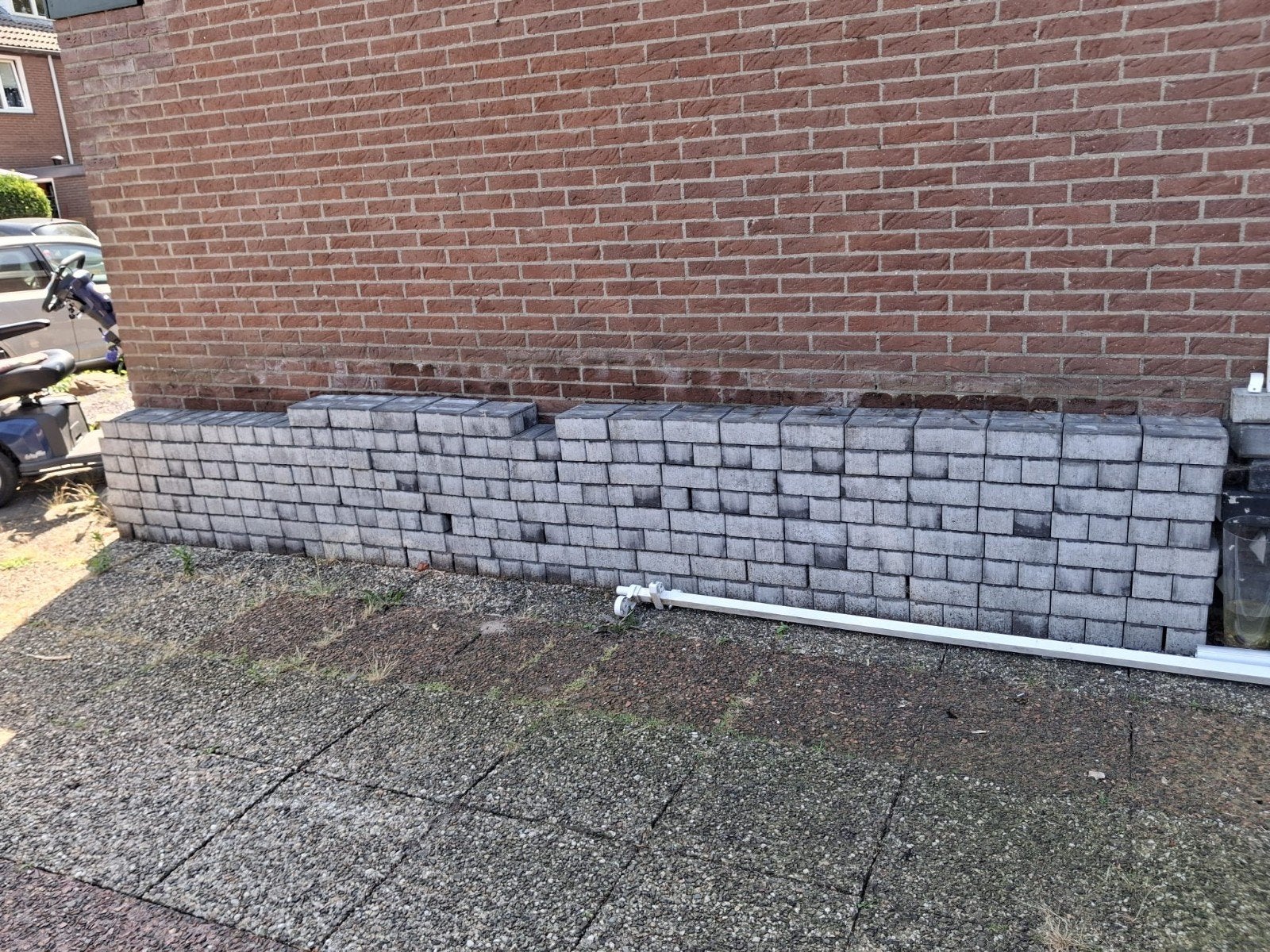 Betonklinkers 10x20 antraciet, 330 stuks - Apeldoorn, Ophalen