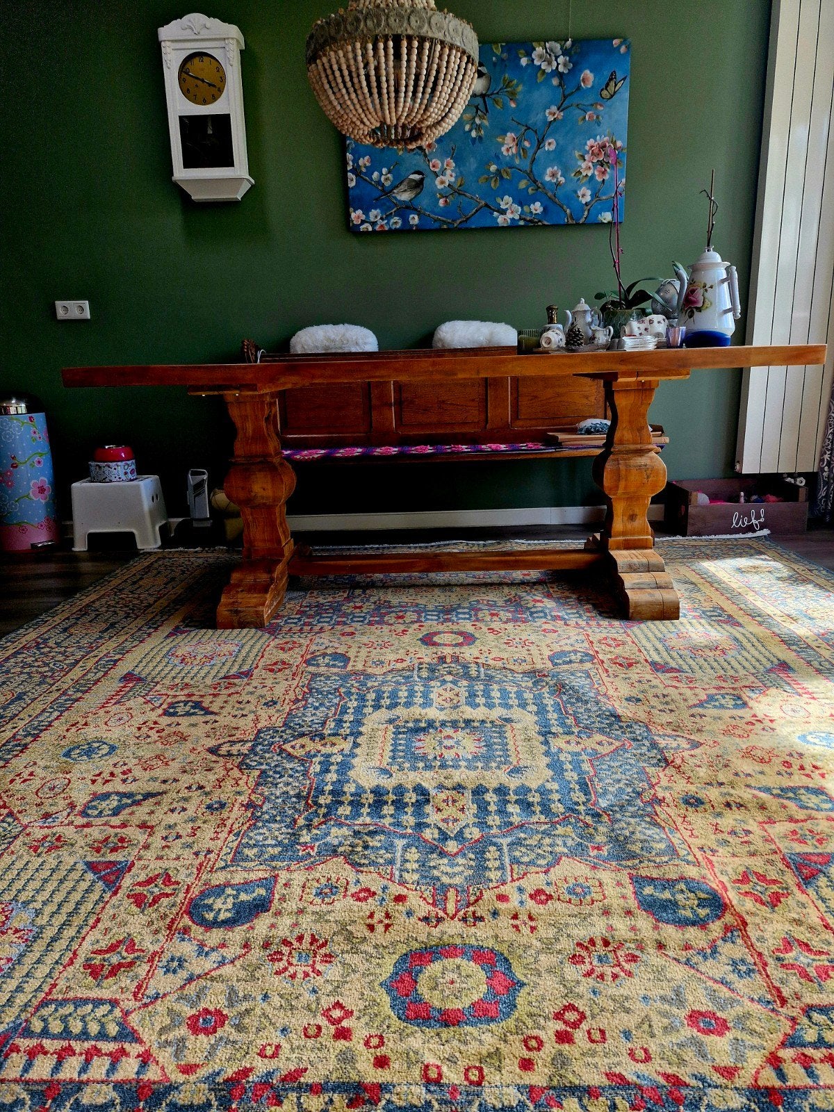Unique Loom Mamluk Vloerkleed 275 x 365, Ophalen, 200 cm of meer, Zo goed als nieuw, 200 cm of meer