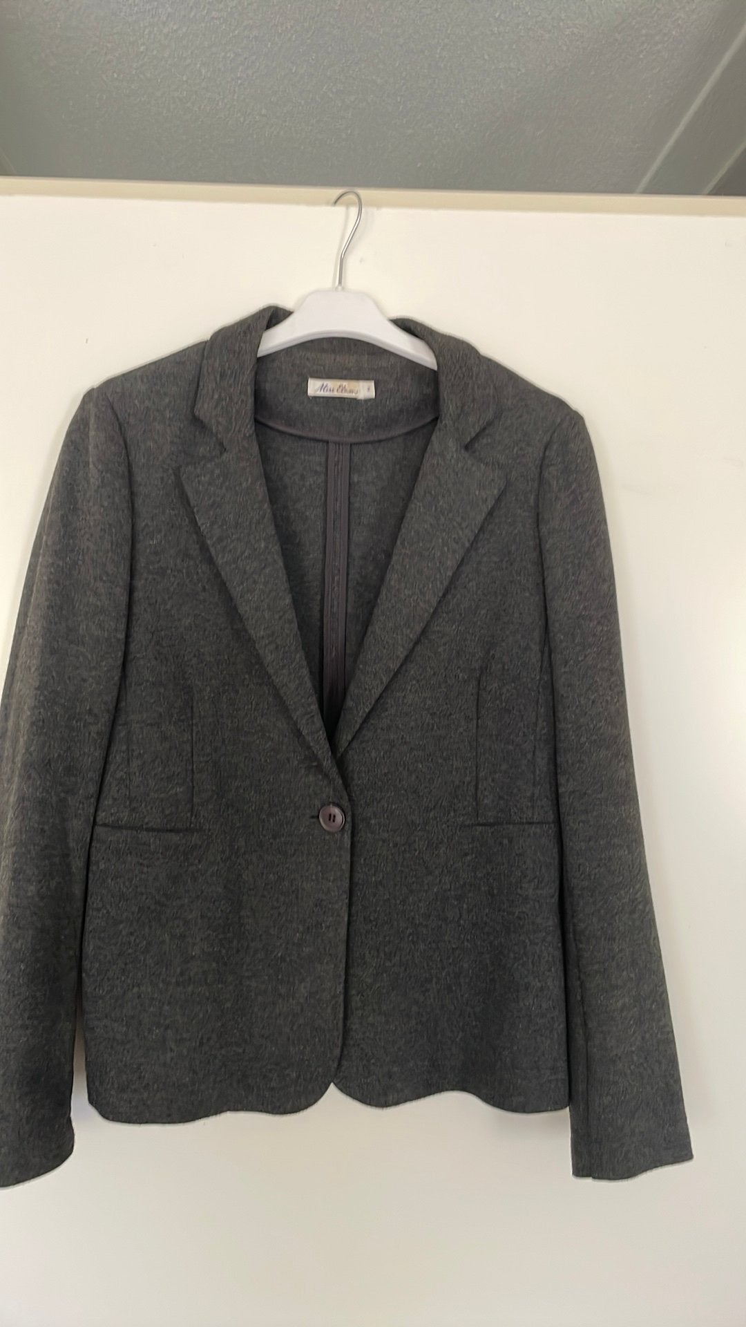 Grijze blazer miss Etam maat M, Maat 38/40 (M), Ophalen of Verzenden, Jasje, Grijs