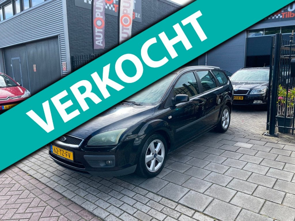 Ford Focus Wagon 1.6-16V Futura 1e Eigenaar! Airco NAP APK, Auto's, Ford, Bedrijf, Te koop, Focus, ABS, Airbags, Airconditioning