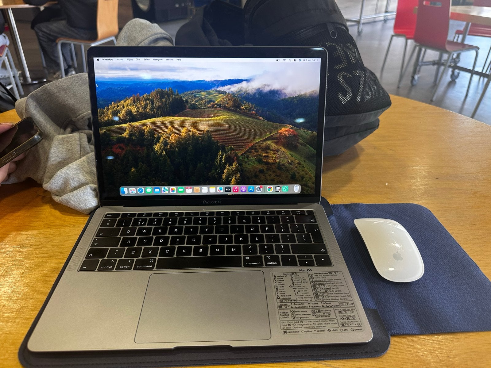 MacBook Air Intel Core i5 - Zo goed als nieuw, Computers en Software, 256 GB, 2 tot 3 Ghz, 8 GB, 13 inch