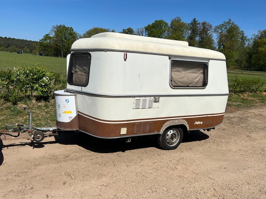 Compacte en charmante Eriba Touring caravan, Caravans en Kamperen, Omvormbare zithoek, Treinzit, Tot en met 3, Particulier