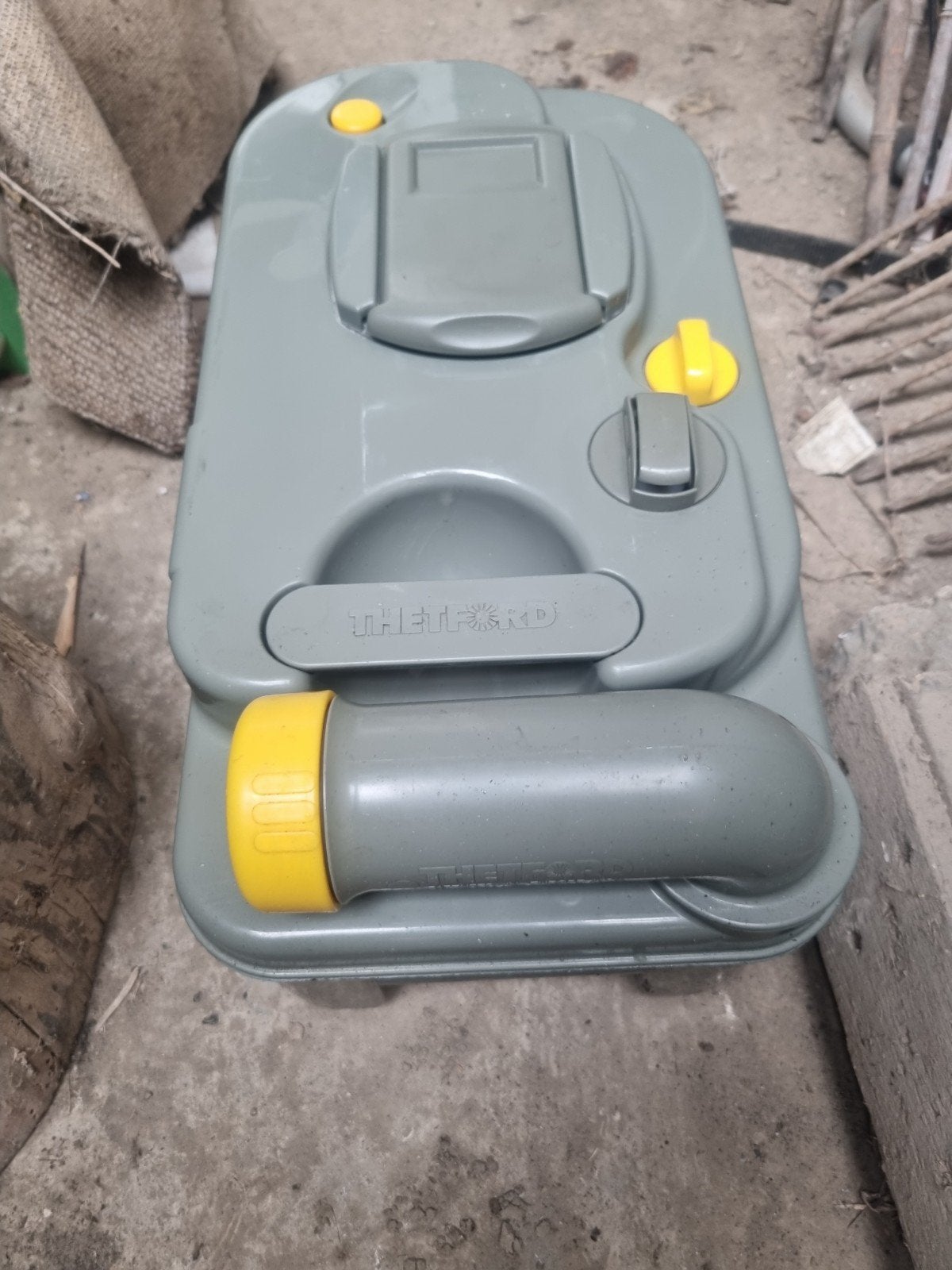 thetford cassette van wc toilet reserve tank, Caravans en Kamperen, Ophalen of Verzenden