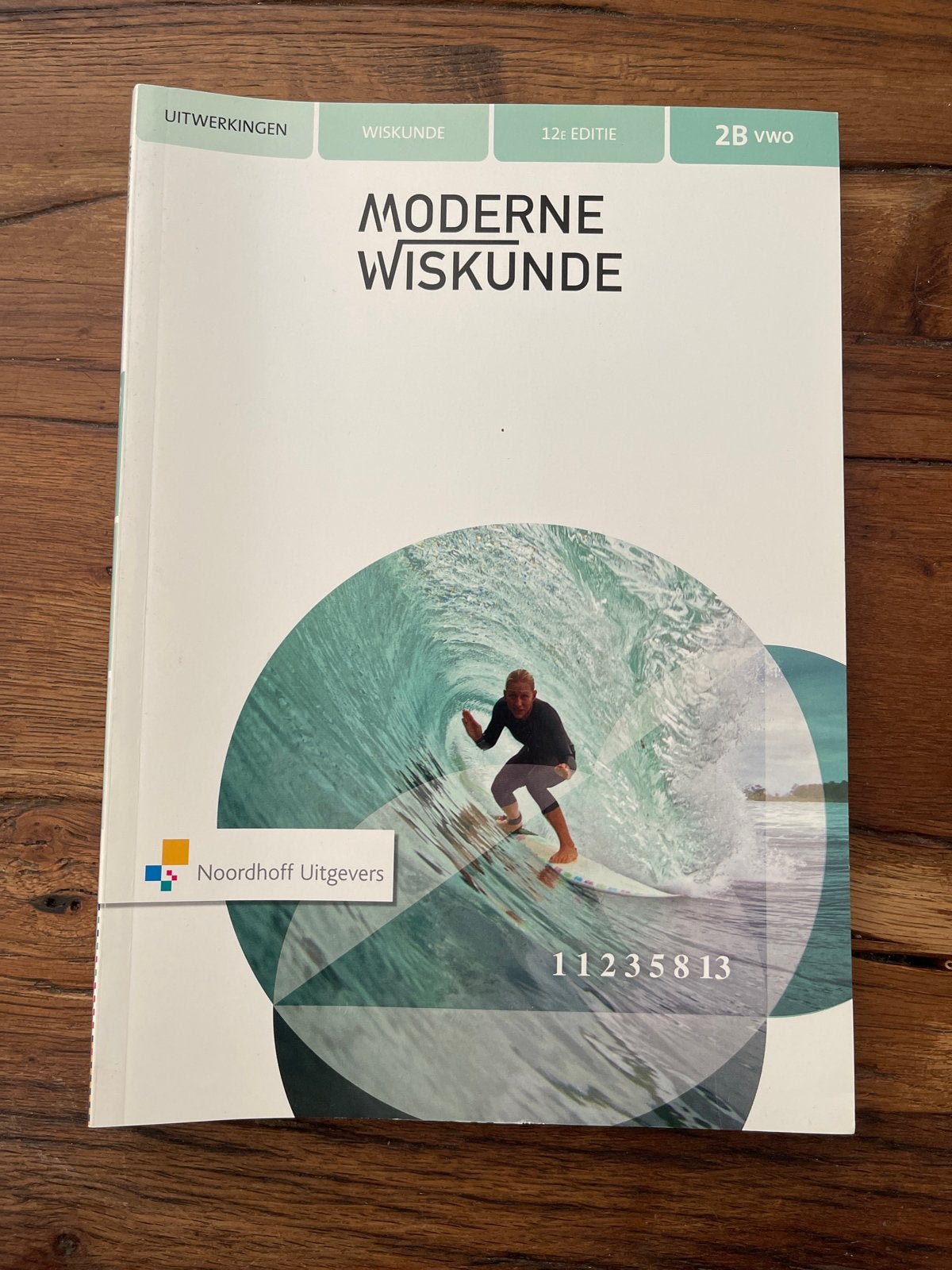 Moderne Wiskunde Uitwerkingen 2B vwo 12e editie, Ophalen of Verzenden, Beta, Zo goed als nieuw, WO
