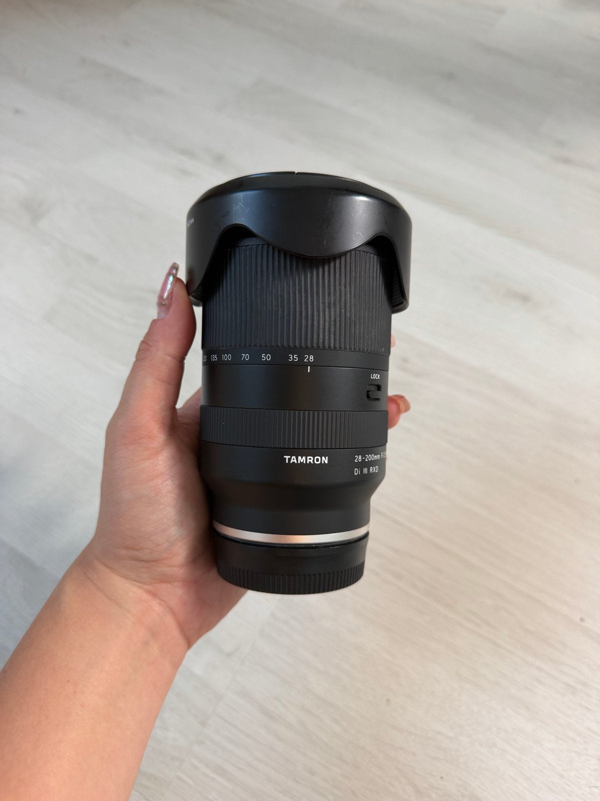 Tamron 28-200mm F/2.8-5.6 Di III RXD sony E-mount lens, Ophalen, Sony E-mount, Autofocus, Zo goed als nieuw