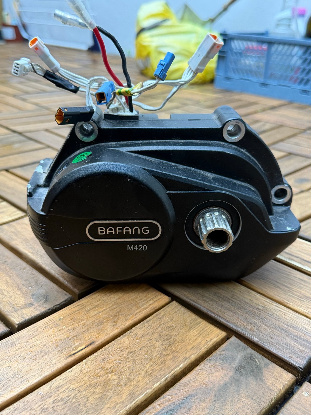 Bafang M420 Middenmotor (Defecte torque sensor), Ophalen of Verzenden, Gebruikt, Elektrische fiets, Motor
