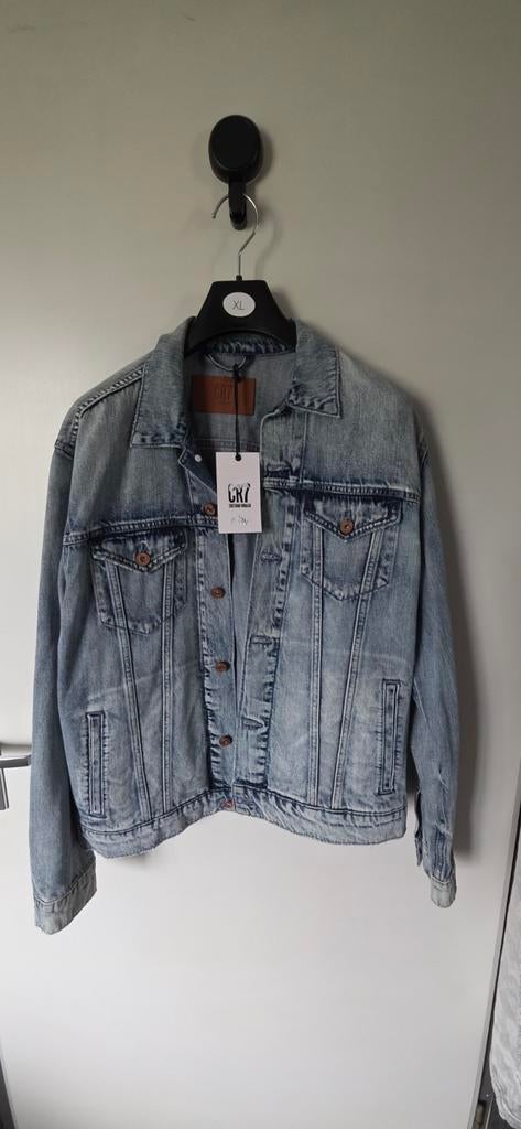 Spijkerjas CR7, Kleding | Heren, Ophalen of Verzenden, Nieuw, Maat 56/58 (XL), Blauw
