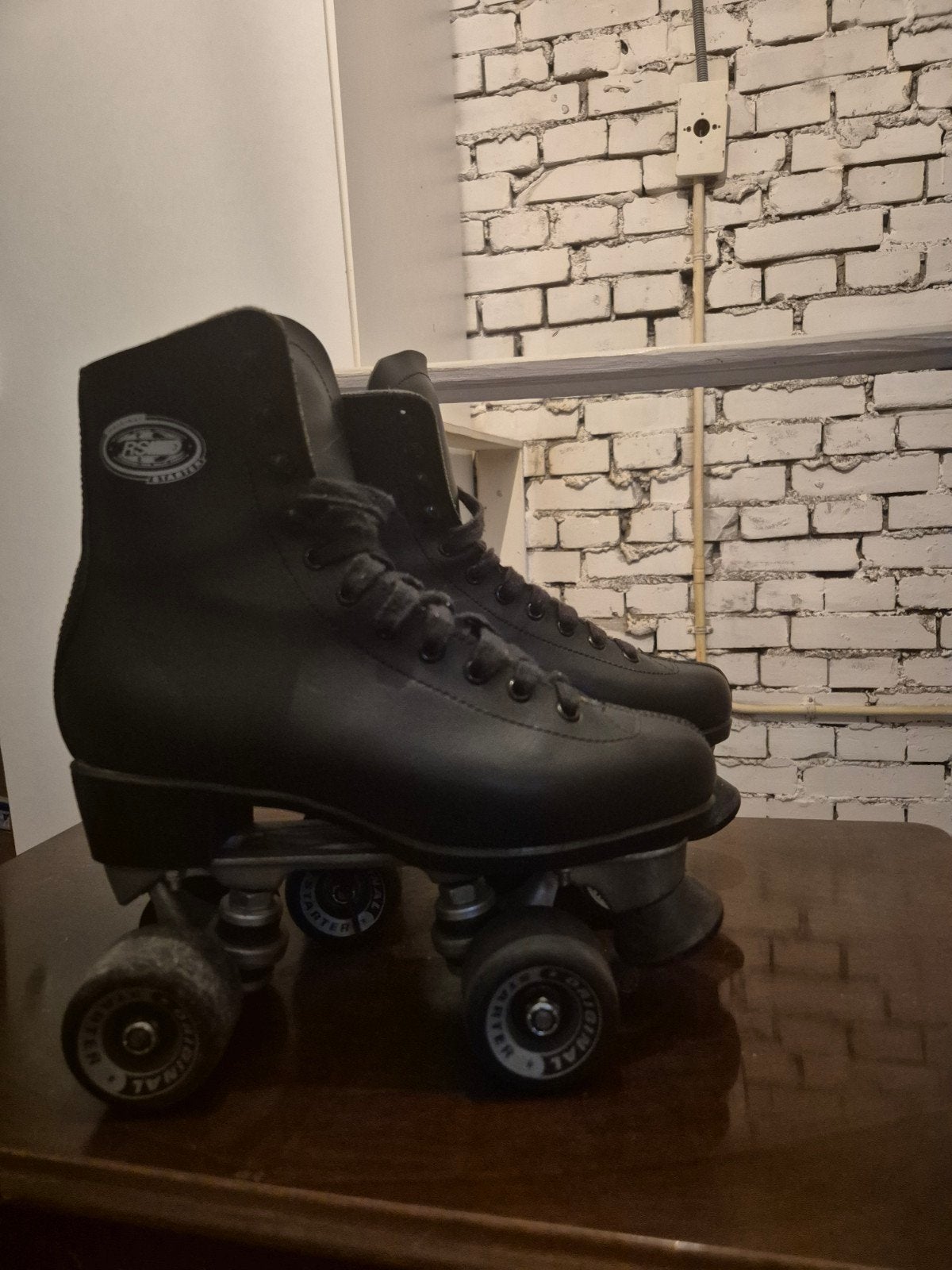 Zwarte RSI-Starter Roller Skates/ rolschaatsen maat 39, Ophalen of Verzenden, Gebruikt, Dames