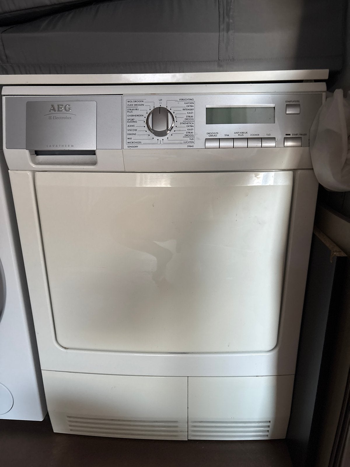 AEG Lavatherm 3D Electrolux Condensdroger, Wolprogramma, 6 tot 8 kg, Gebruikt, Ophalen of Verzenden