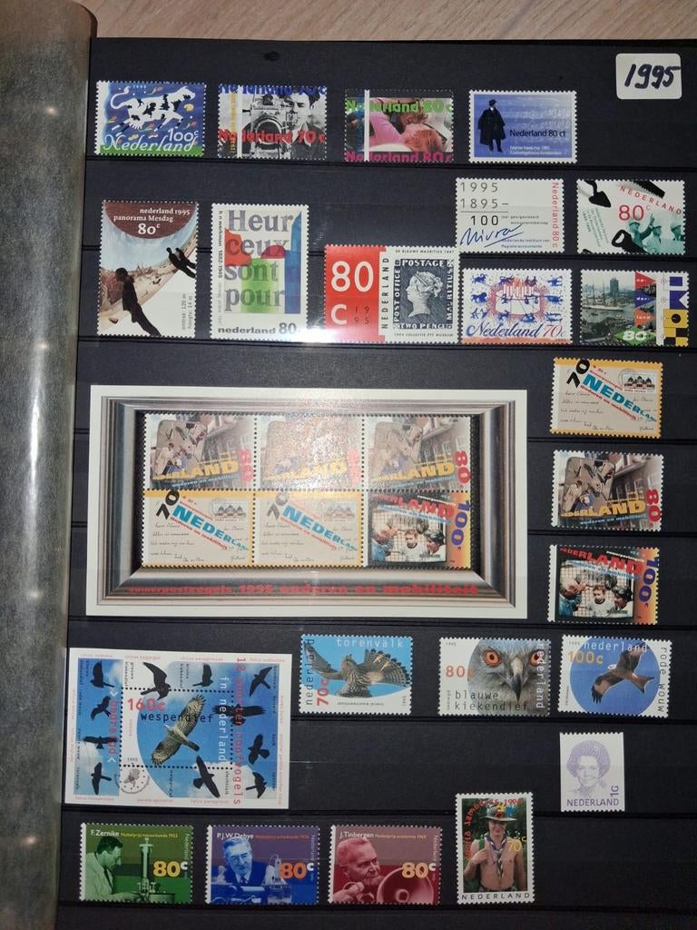 Nederlandse postzegels uit 1995, 1992 en 1988, Ophalen of Verzenden