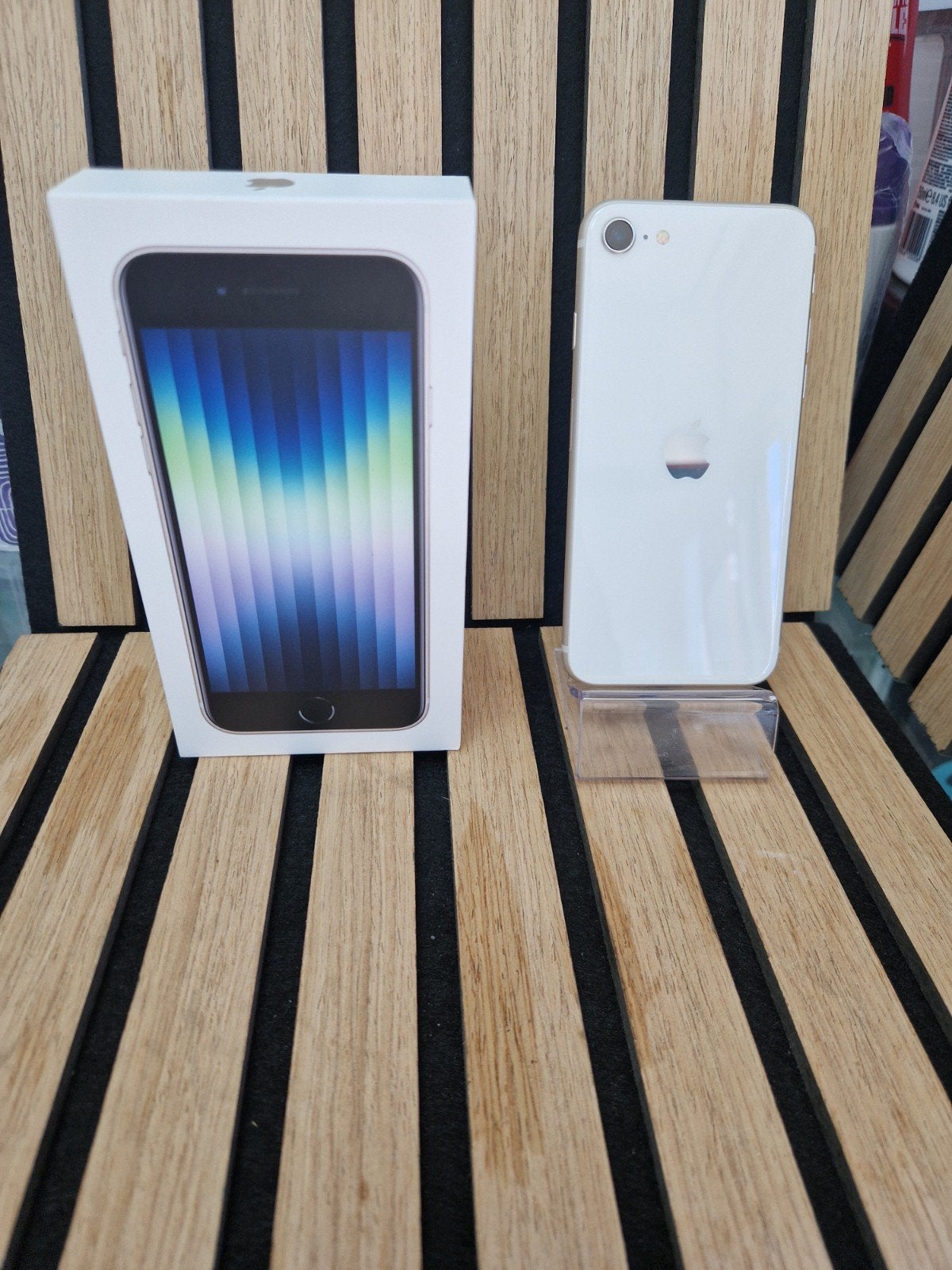 iPhone SE 2022, Telecommunicatie, Mobiele telefoons | Apple iPhone, 128 GB, Ophalen of Verzenden, Zo goed als nieuw, Zonder simlock